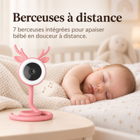 Berceuses déclenchées à distance pendant que bébé dort