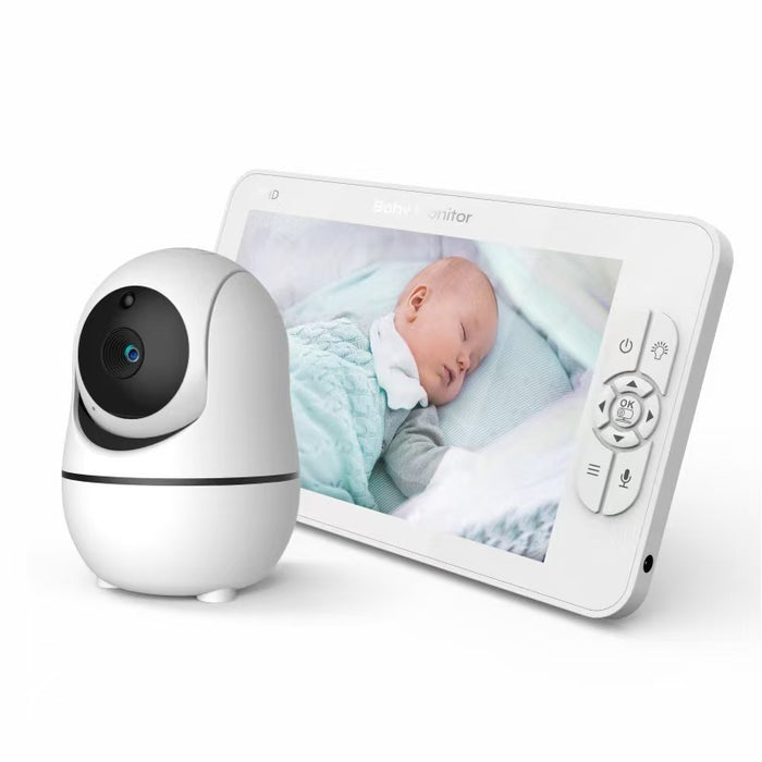 Babyphone sans Wi-Fi avec grand écran parent 7 pouces et caméra