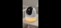 Babyphone veilleuse à caméra motorisée et vision nocturne